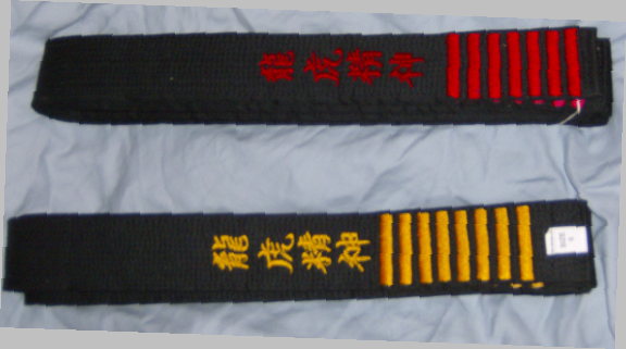 Kenpo top belt ranks